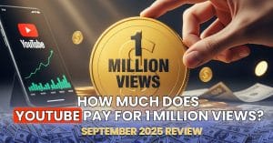 How Much Does YouTube Pay for 1 Million Views? September 2025 Review