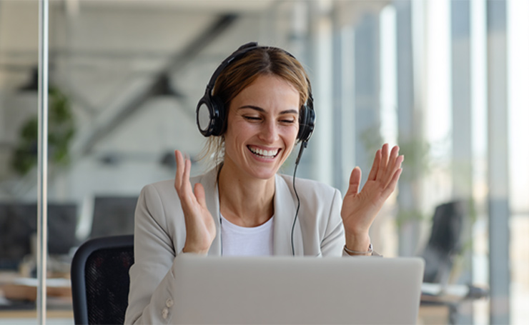 freelancer with laptop